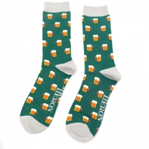 Mens Bamboo Socks - Beers